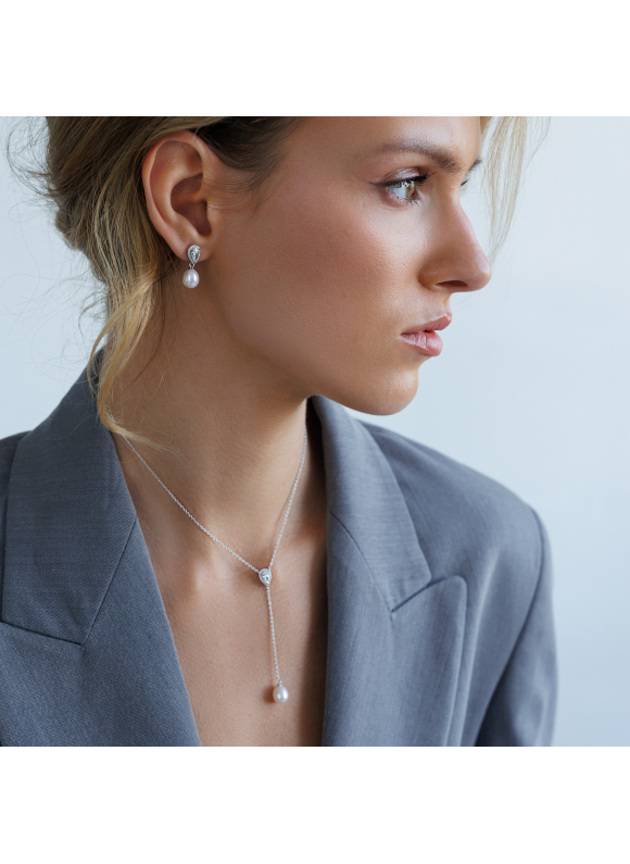 Náušnice perla SK23484E