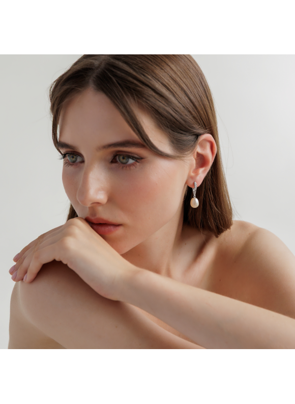 Náušnice perla SK25484EL