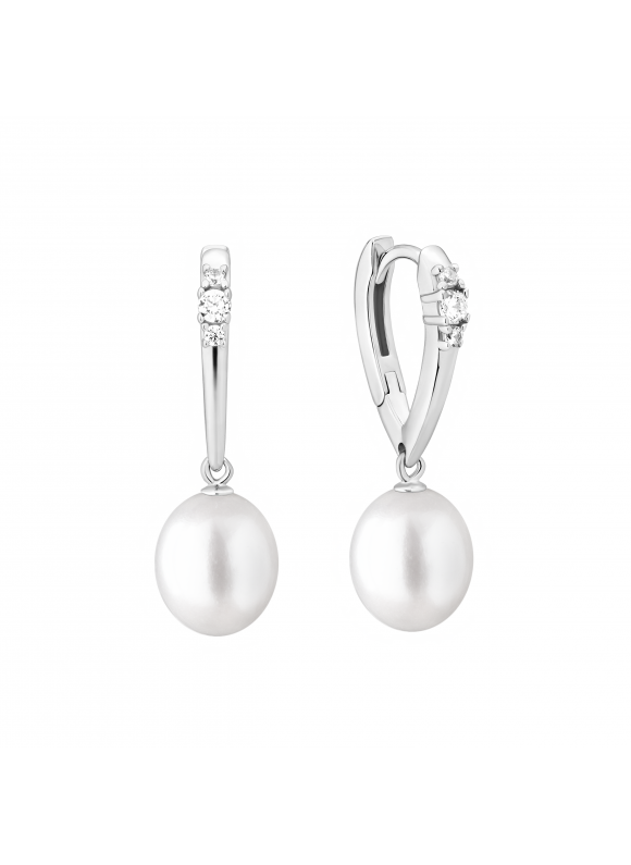 Náušnice perla SK25484EL